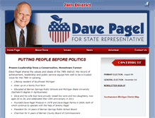 Tablet Screenshot of davepagel.org